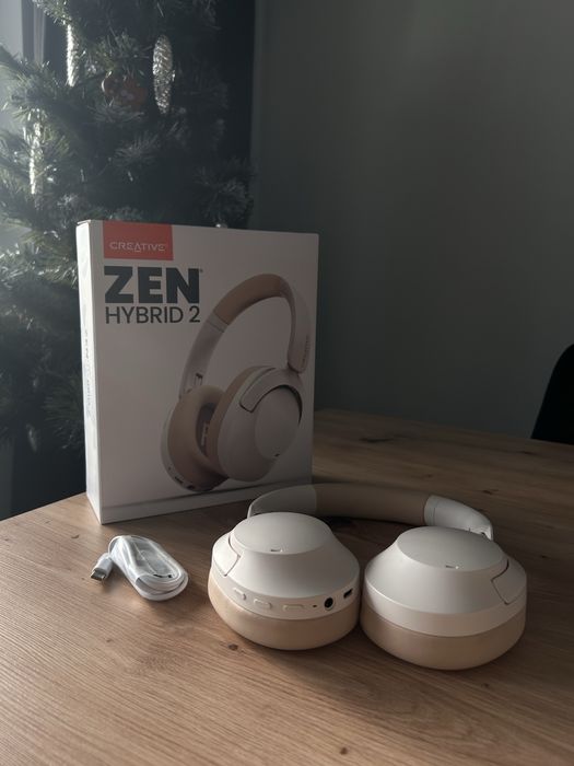 Słuchawki Nauszne Bezprzewodowe Creative Zen Hybrid 2 Pudełko
