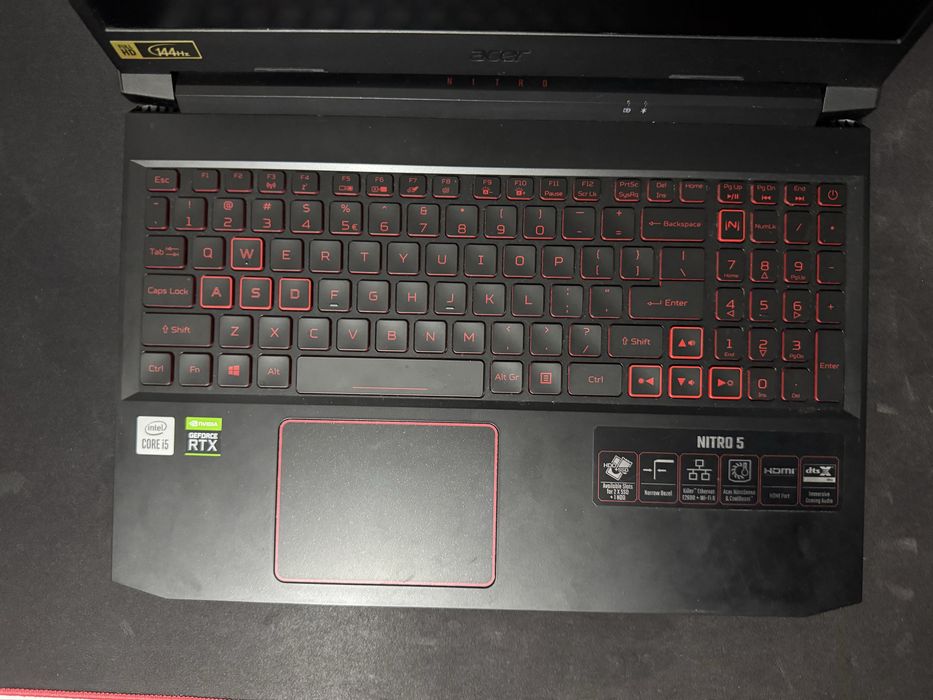 acer nitro5 an155-55 na części