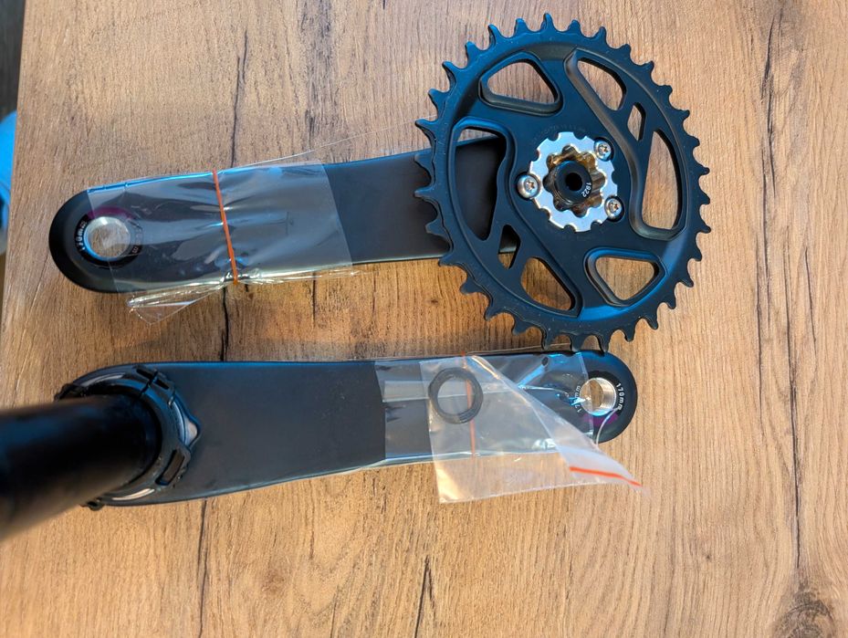 Korba SRAM X1, karbonowa, carbon, DUB, 170mm, 32t