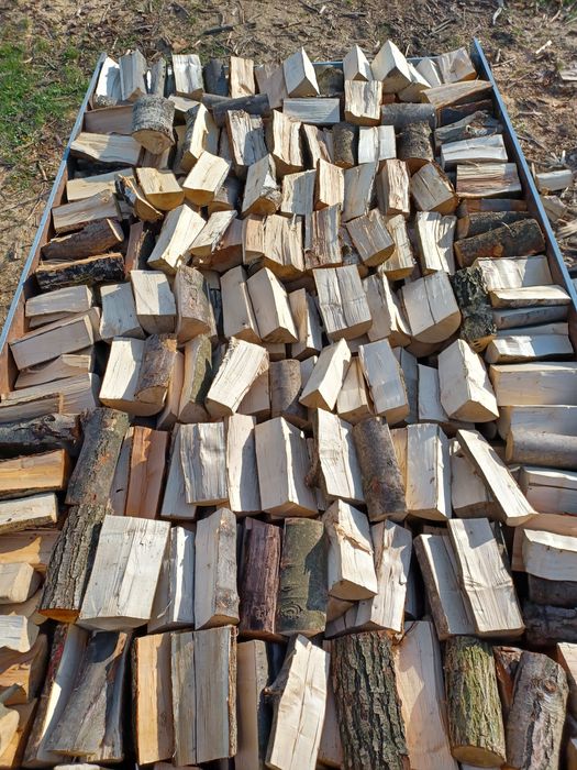 Drewno opałowe opał drzewo kominkowe dąb sosna olcha buk brzoza transp