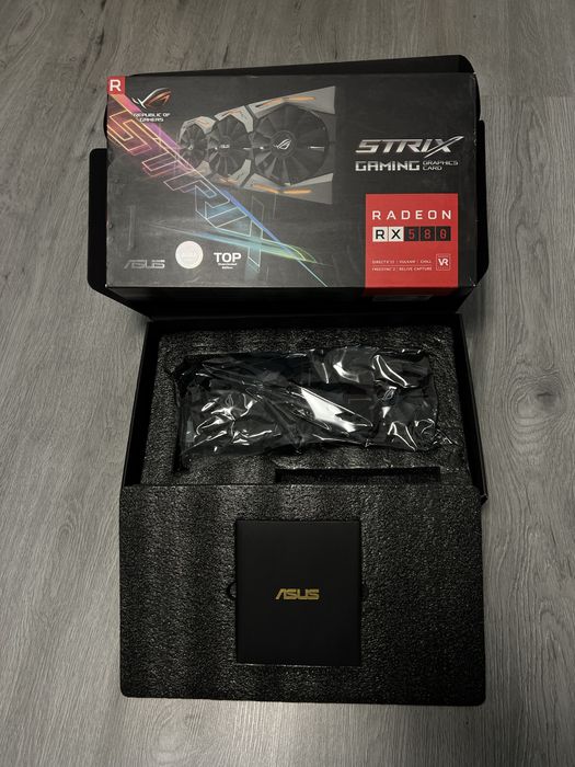Відеокарта Asus Rog Strix RX580 8G
