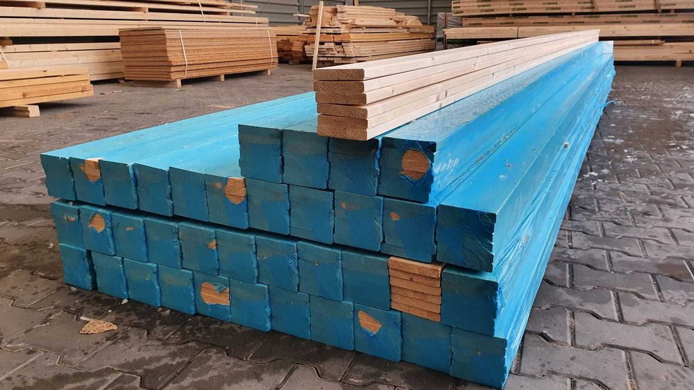 Deska 18 x 96 mm  strugana heblowana jakość US świerkowa