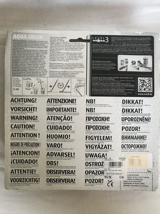 Star Wars Snow Speeder kit com tintas pincel e cola!