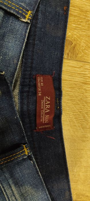 Spodnie Zara man roz. 34