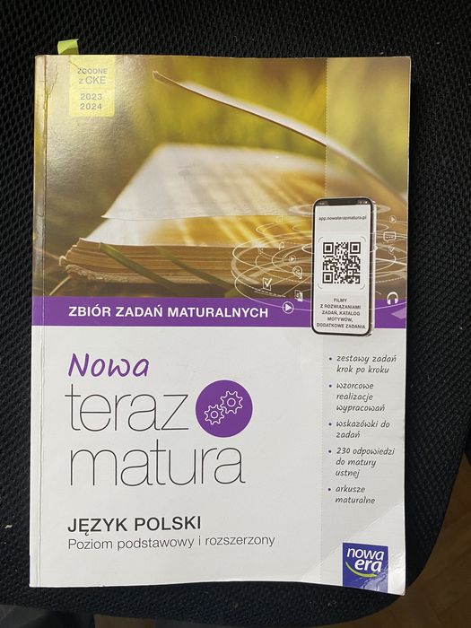 Zbiór zadań j. Polski  Nowa teraz Matura