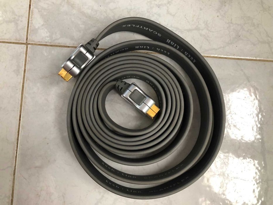 Fichas scart com cabo