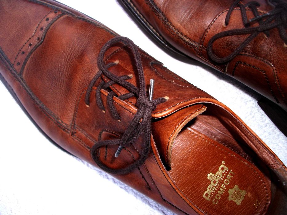 Buty Męskie skóra półbuty 42