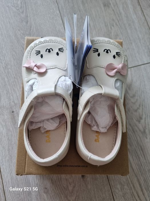 Buty Bartek dla dziewczynki skórzane rozm26