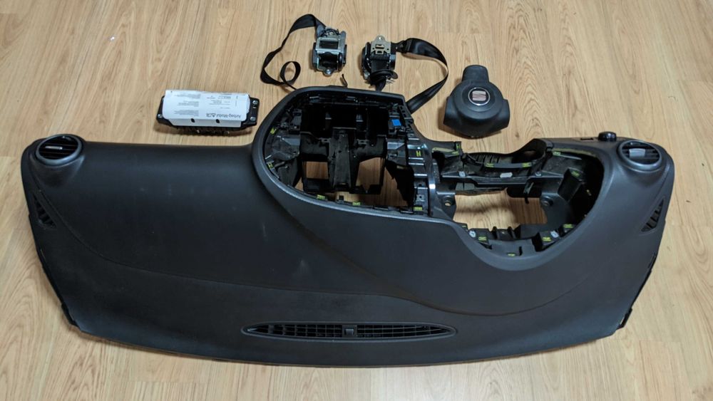 Conjunto Kit Airbags Tablier Seat Leon 2 Original