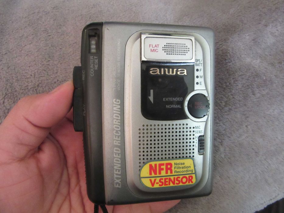 walkman/ dyktafon Panasonic RQL- 319, stan BDB + 3 kasety czyste