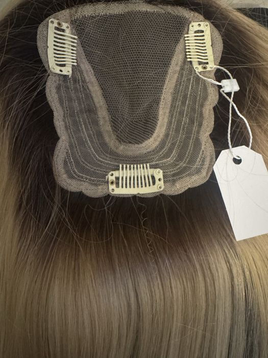 Топер з натурального волосся(40см)