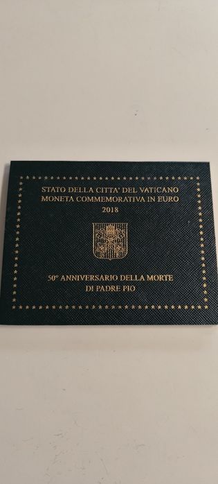 2 Euros Vaticano 2018 - Padre Pio
