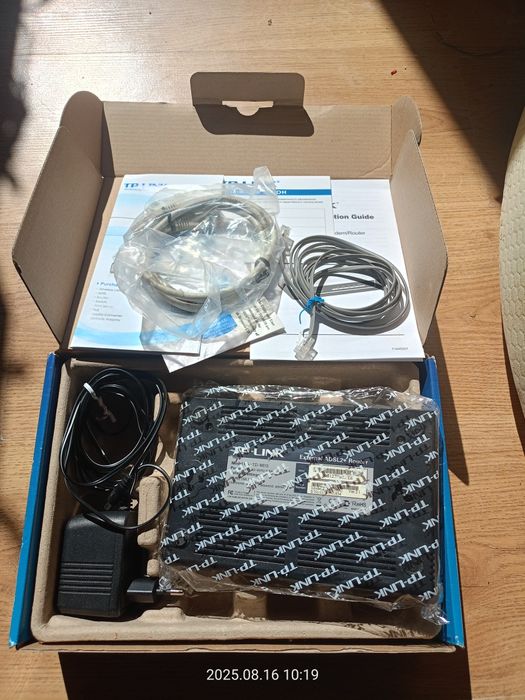 ADSL2+ router/modem TP-link TD-8810 новый