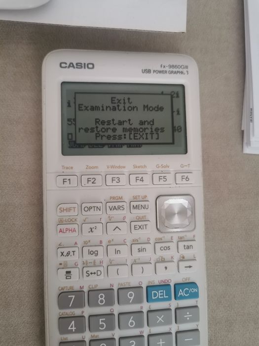 Máquina casio GIII