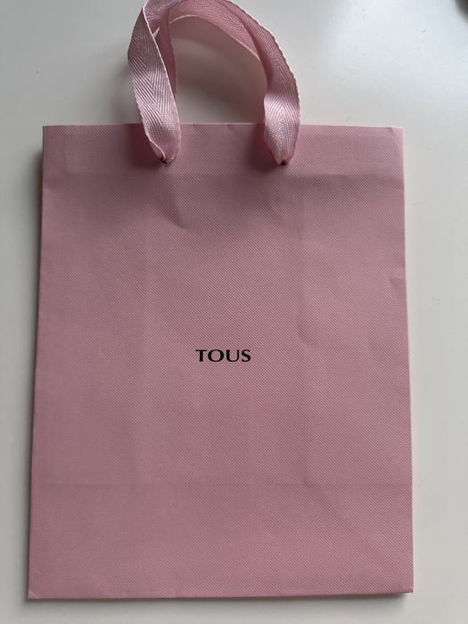 Tous różowa torebka prezentowa papierowa 25/20 nowa