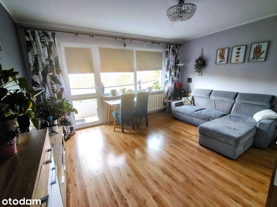 Mieszkanie w centrum Polic, 3 pokoje, 60m2, duży balkon