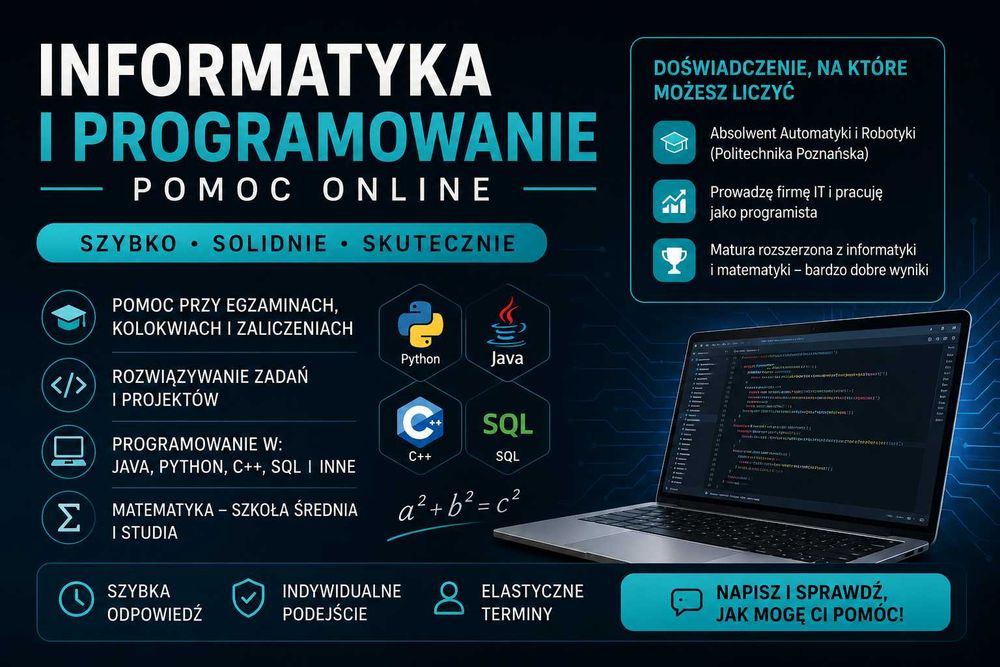Zdam za Ciebie egzamin, kolokwium, sprawdzian – studenci, lećcie!