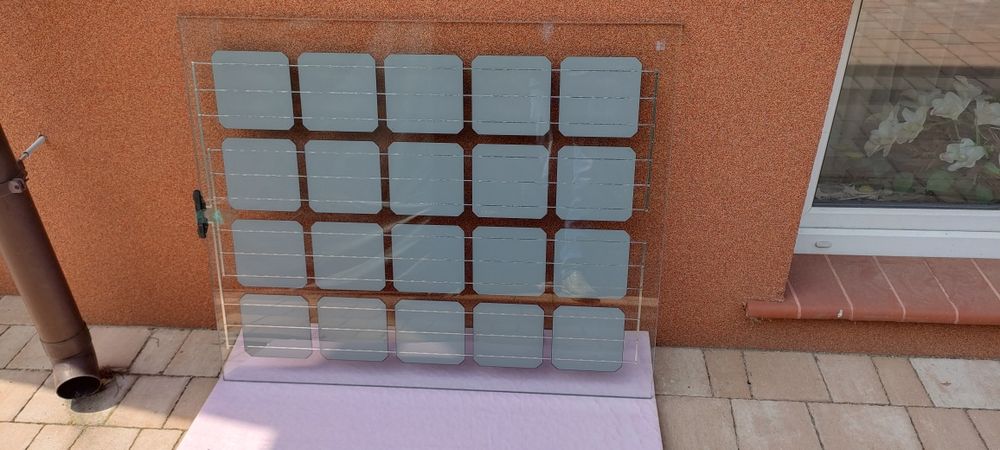 Panele fotowoltaiczne szklane szkło glas