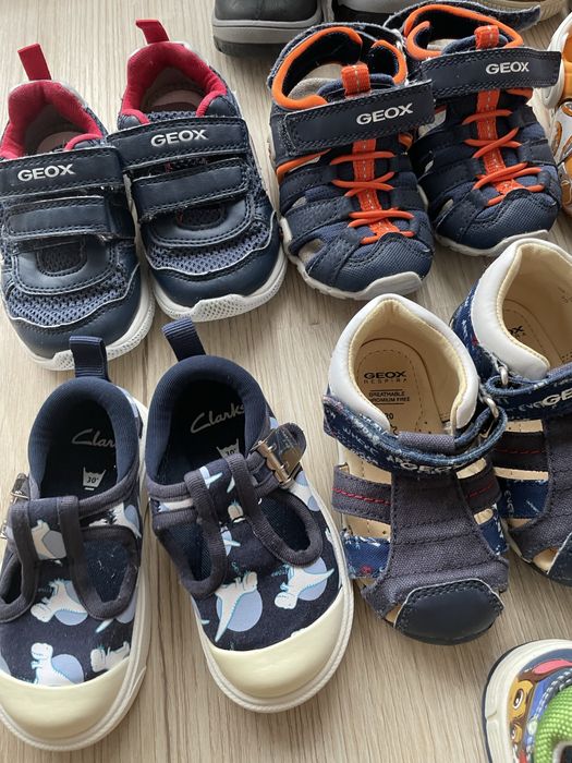 Buty dla chlopca zestaw 9 par