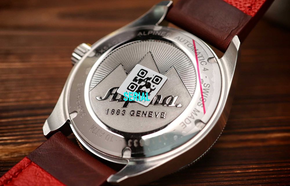 Alpina Alpiner 4 AL-525G5AQ6 Duży Zegarek Męski 44 mm 100m WR