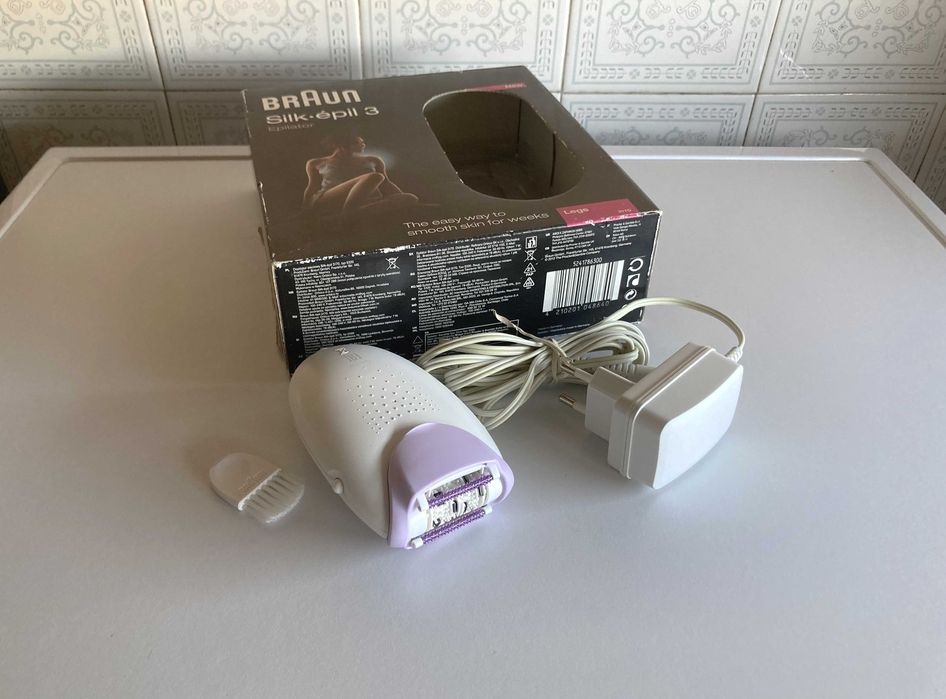 Depiladora Braun Silk.épil 3 como nova