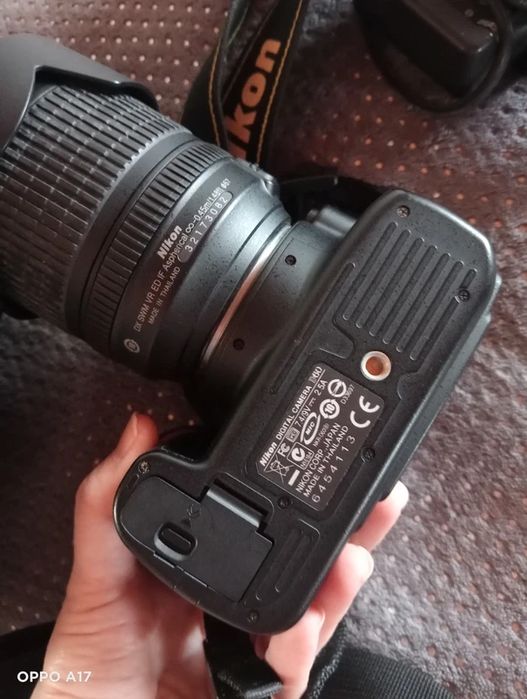Nikon D60 com Lente VR, Carregador e Bolsa