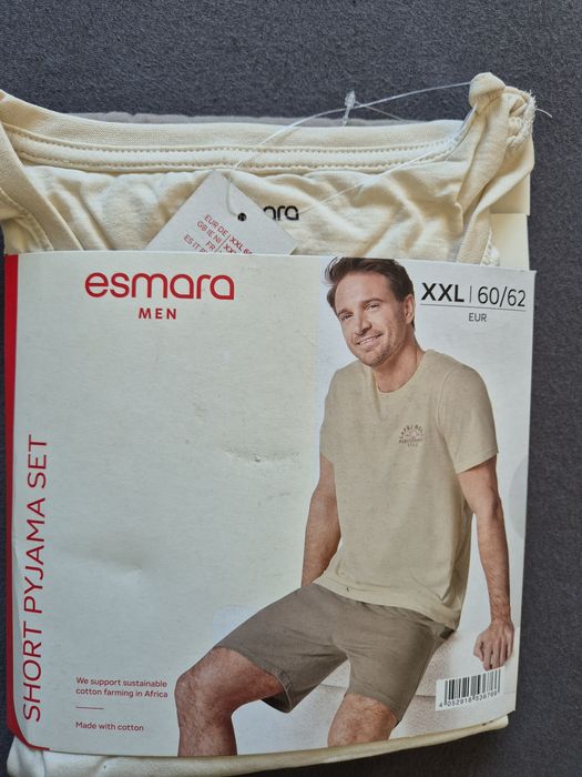 Esmara piżama męska XXL 60/62