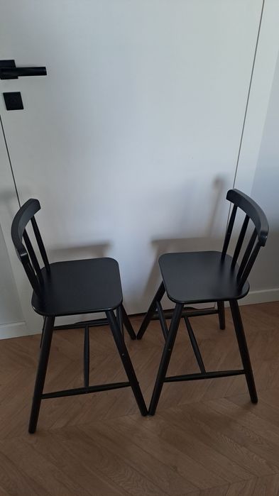 Ikea krzesełko dla dzieci Agam czarne