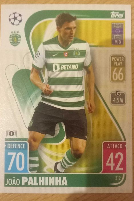Cartas de futebol Sporting