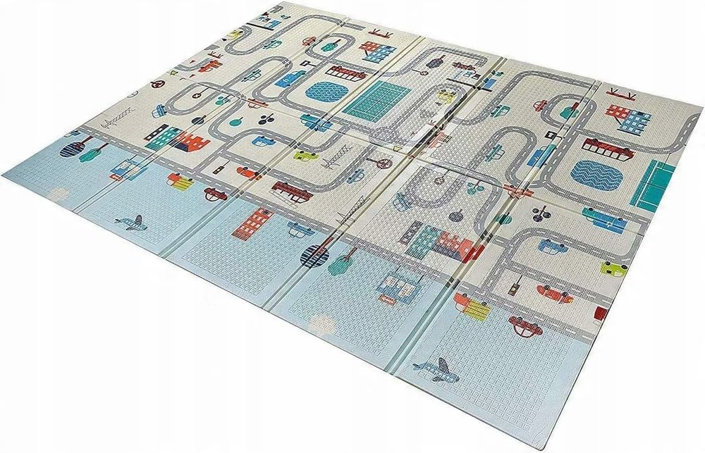 Babify Play Mat Xl Składana mata dla dzieci 180x200cm