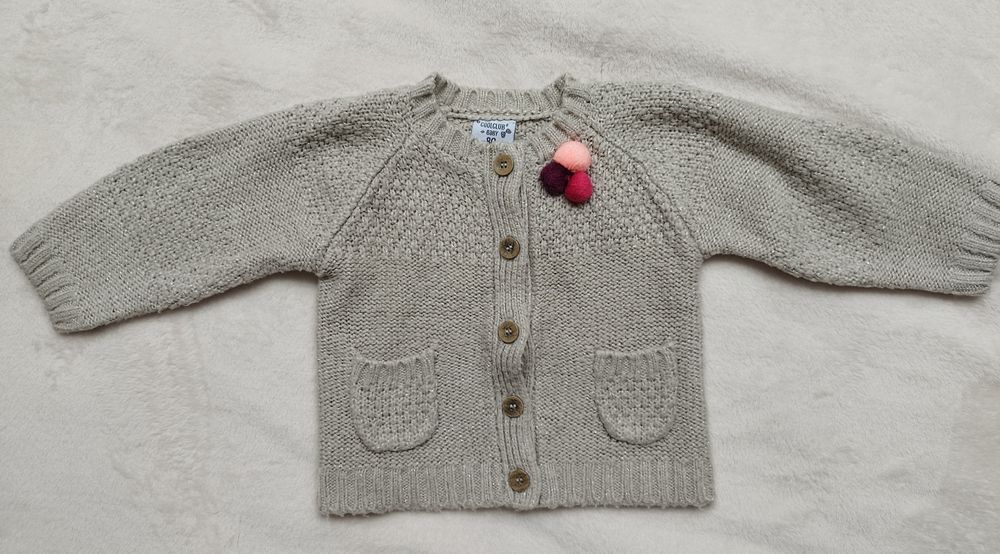 Rozpinany sweter Cool Club r. 80