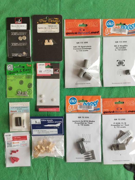 1/35 1/48 1/72 decalques acessórios upgrades várias marcas modelismo