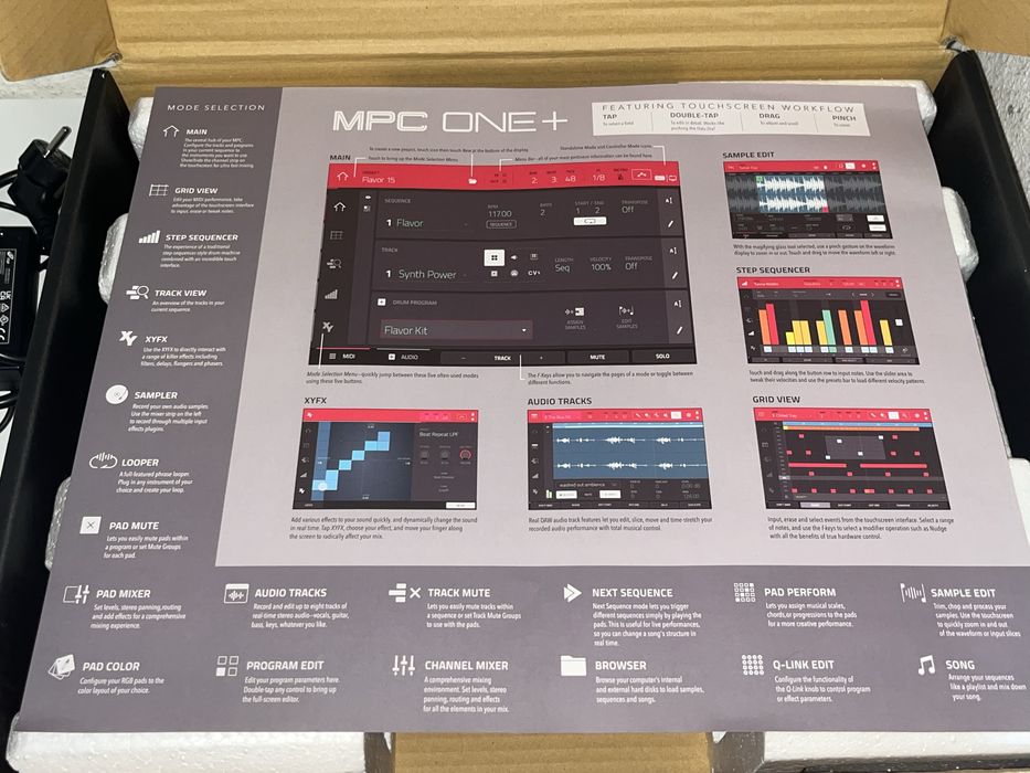 Akai MPC one+, Akai MPK mini (nao incluido)
