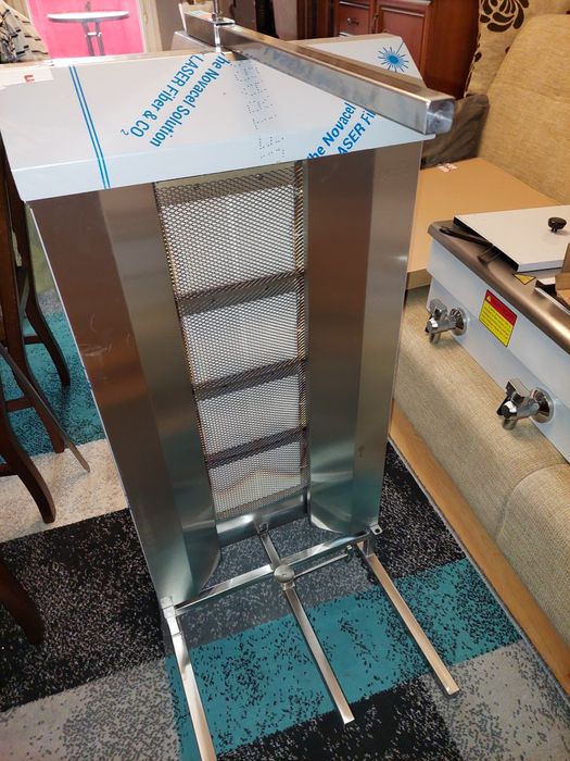 Grill kebab gyros gazowy do 70kg POTIS GD4/S G20 Stalgast 777541