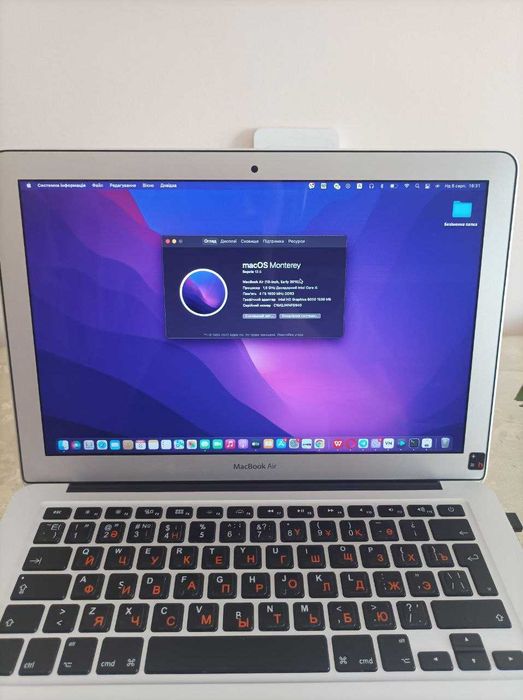 MacBook Air 2015 13 дюймів 128 4 Гб Intel i5 Макбук Apple