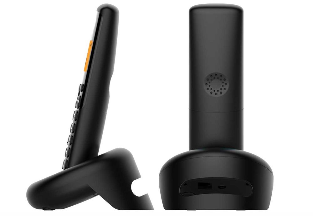 Alcatel E260 czarny - Telefon bezprzewodowy DECT