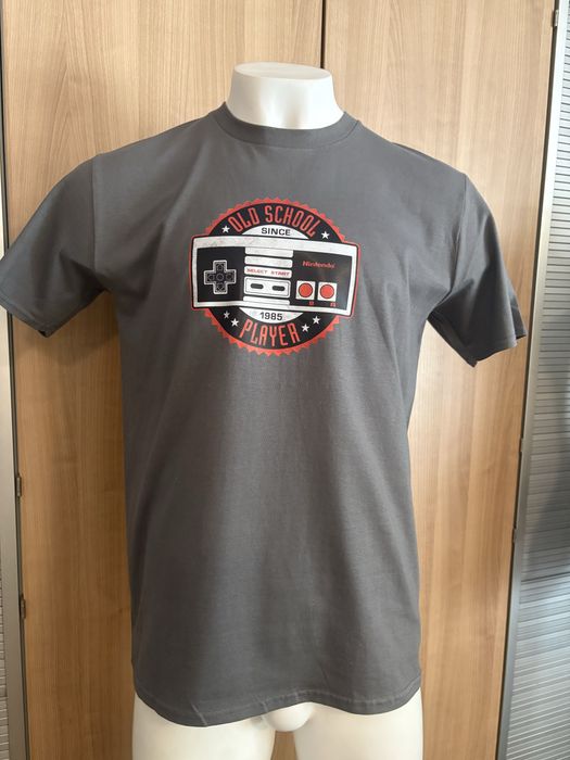 T-shirt meski z nadrukiem L