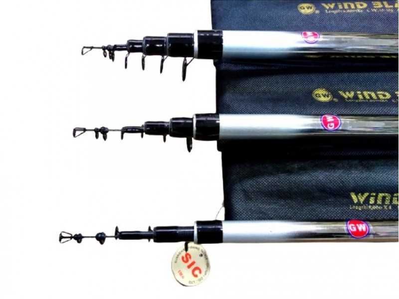 Удилище Guang Wei Wind Blade Bolo 5 метров с кольцами
