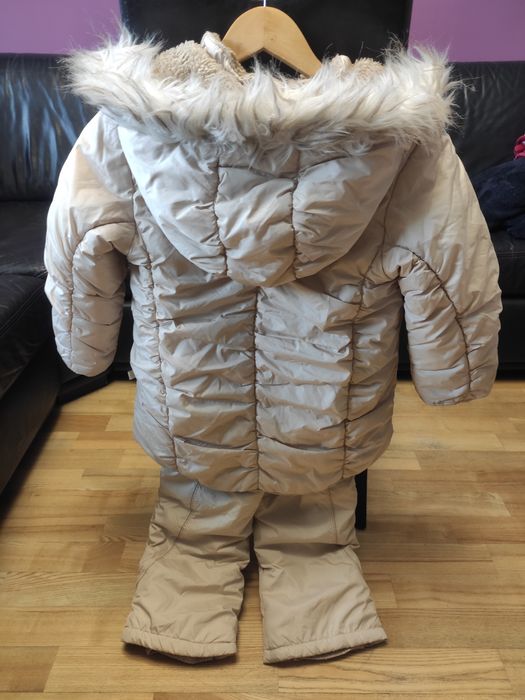 Dziecięcy komplet zimowy Marquitta r 104 kurtka spodnie przepiękny