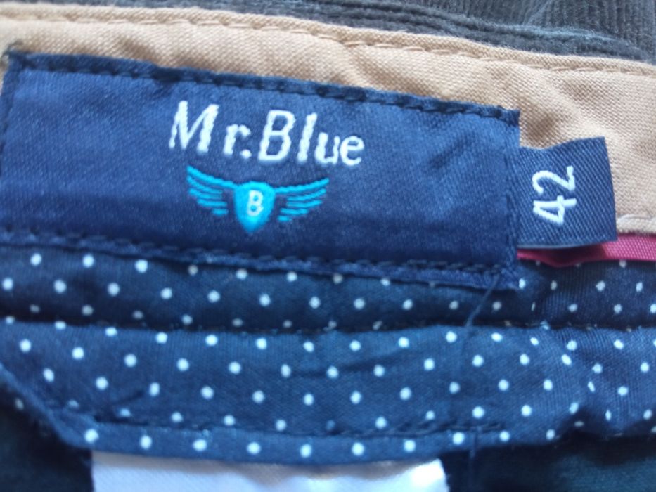 Calças de Bonbazine Homem Novas Marca M.R.Blue