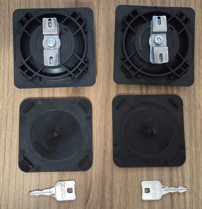 Zamek kwadratowy do szaf metalowych PROMAG