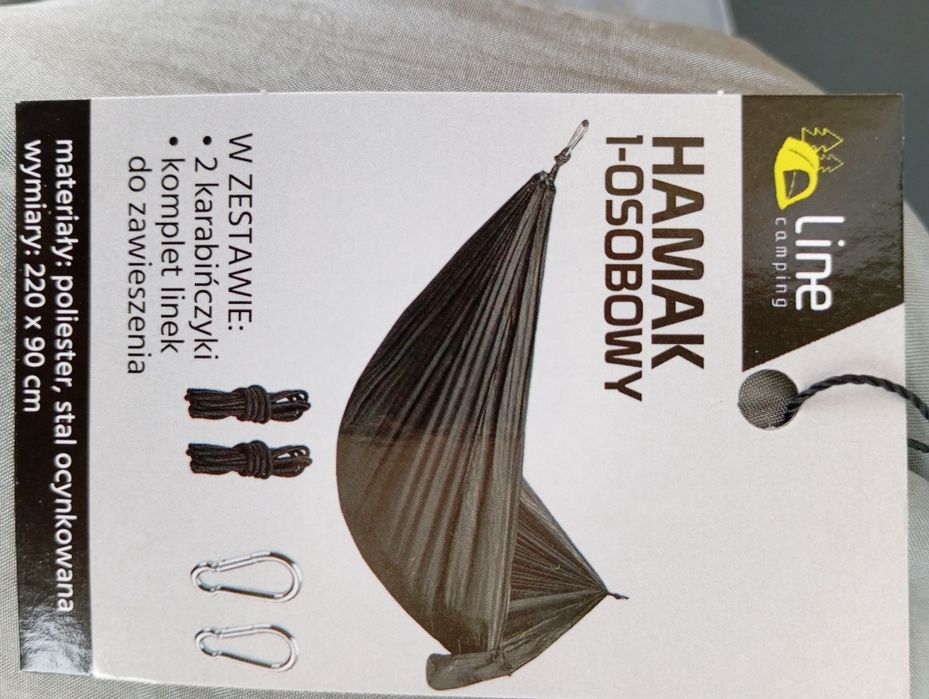 Hamak jednoosobowy Nowy