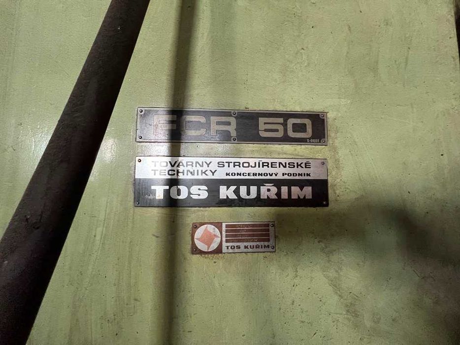 Фрезерний станок з ЧПУ - TOS Kurim FCR-50, стіл 2000*500мм