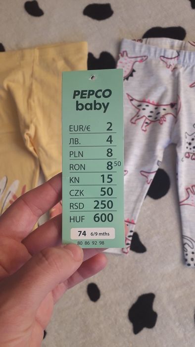 Spodnie dziewczynka roz. 74