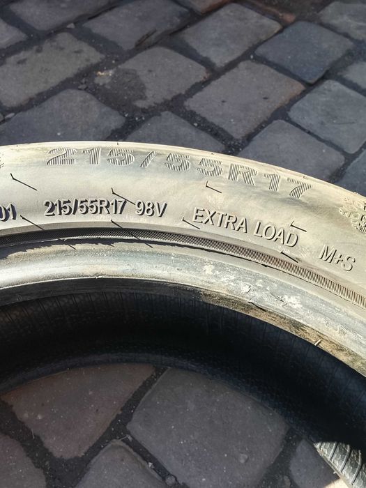 215/55R17 Trangle Winter X TW401 98V XL Dot1924 4szt. zima 7mm.