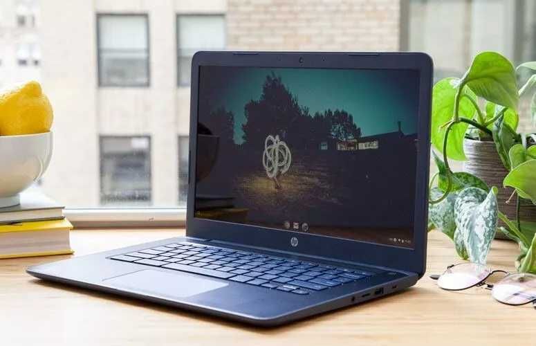 Ноутбук HP 14 G5 з Google PlayMarket 》Робота Навчання Кіно》Зарядка Type-C або павербанк》Довга батарея 》Хромбук з іграми