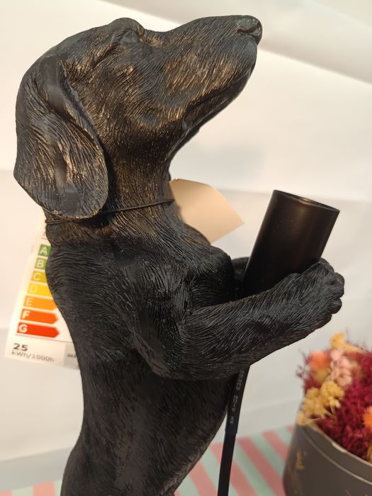 Candeeiro de mesa em forma de cão - NOVO