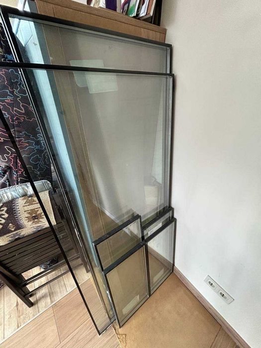 Склопакет однокамерний, 558х1523 мм (2 шт)