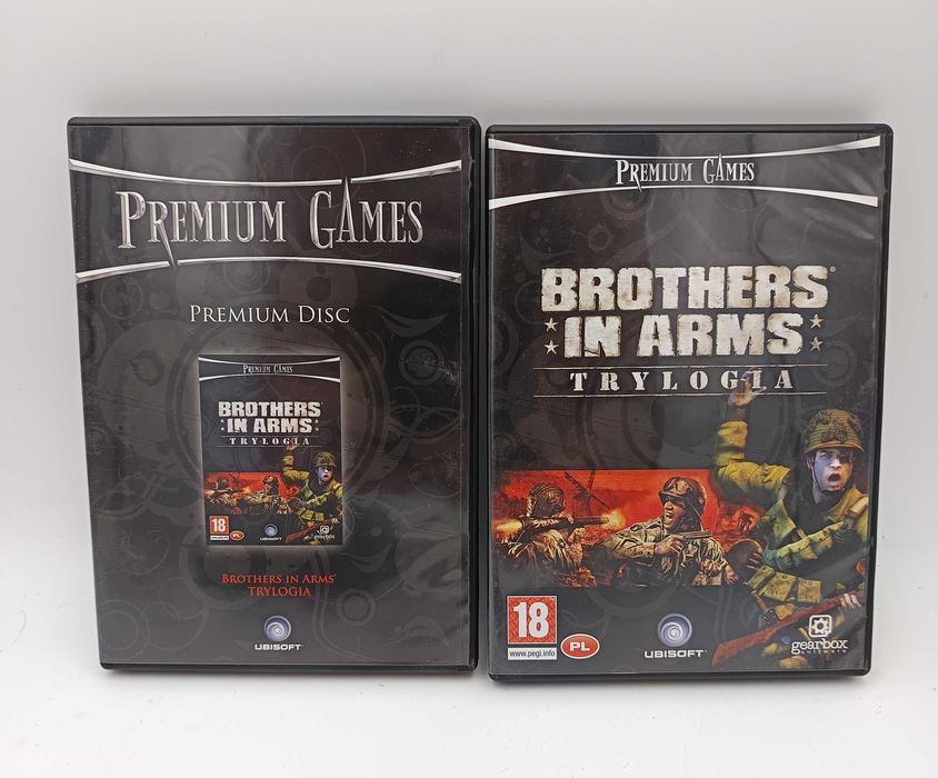 GRA Brothers in Arms Trylogia PC DVD – 3 gry – Premium Games – komplet