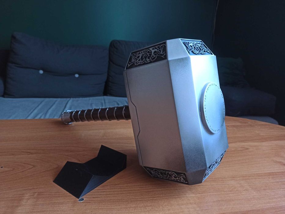 Avengers Marvel Młot Thor Mjolnir 1:1 kolekcja, druk 3d